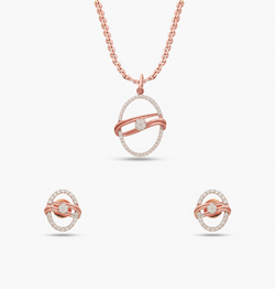 The Overlapping Obovate Pendant Set
